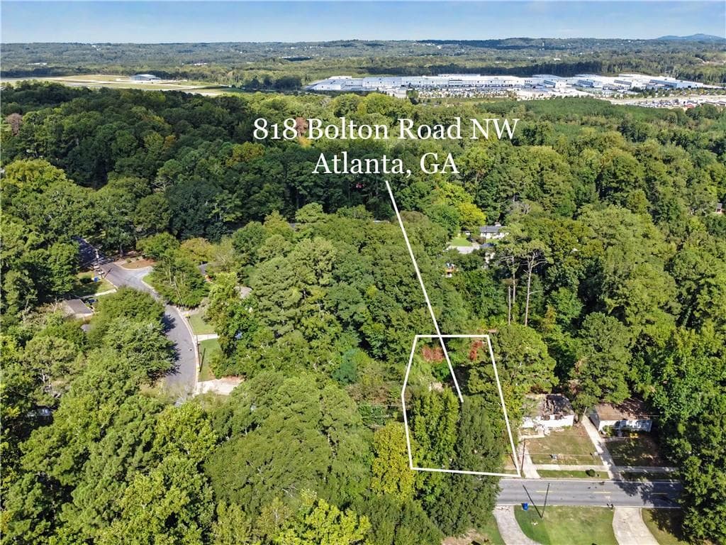 unimproved land for sale at 818 Bolton Road, Atlanta, GA 30331 — photo 2
