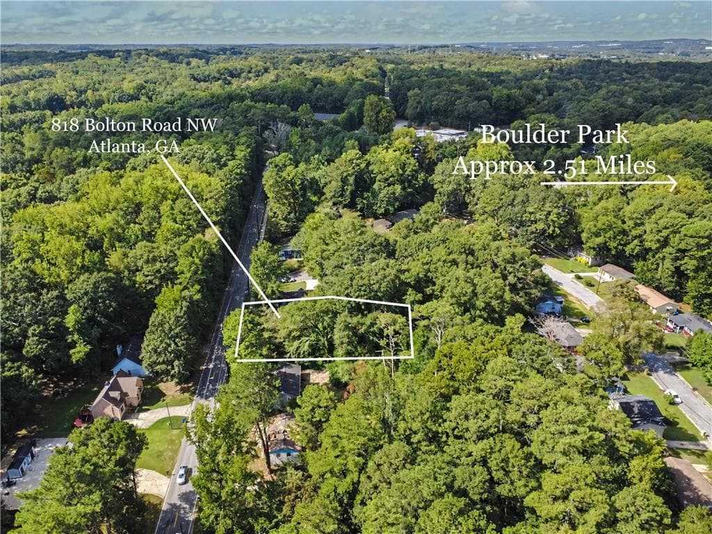unimproved land for sale at 818 Bolton Road, Atlanta, GA 30331 — photo 3