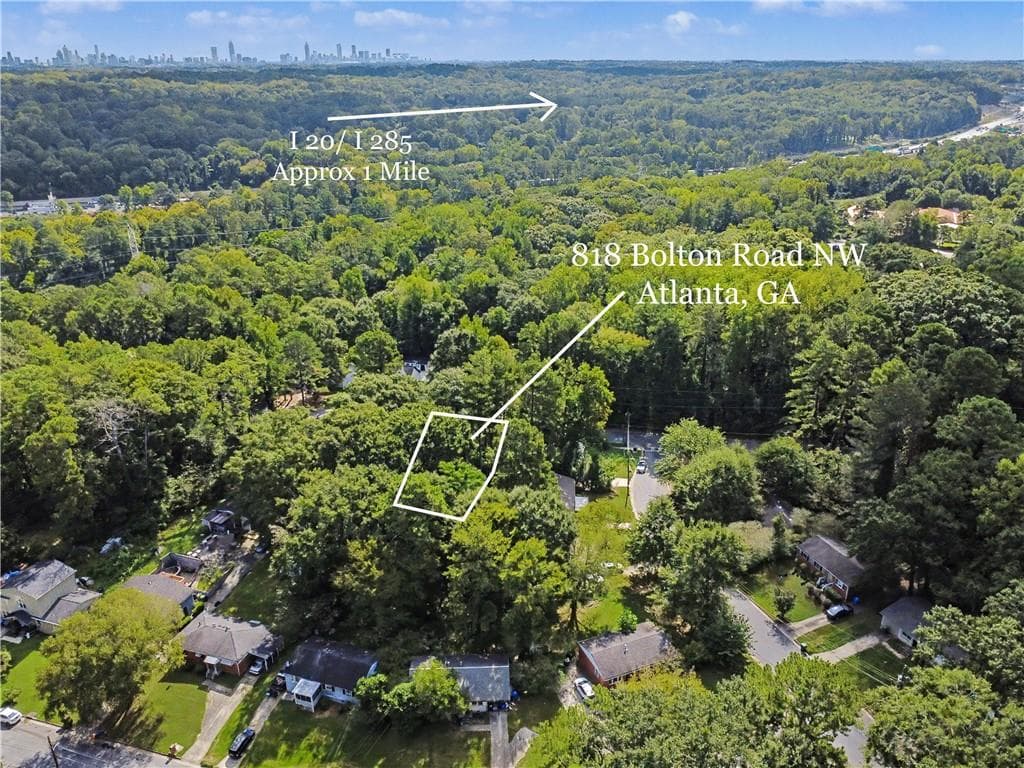 unimproved land for sale at 818 Bolton Road, Atlanta, GA 30331 — photo 4