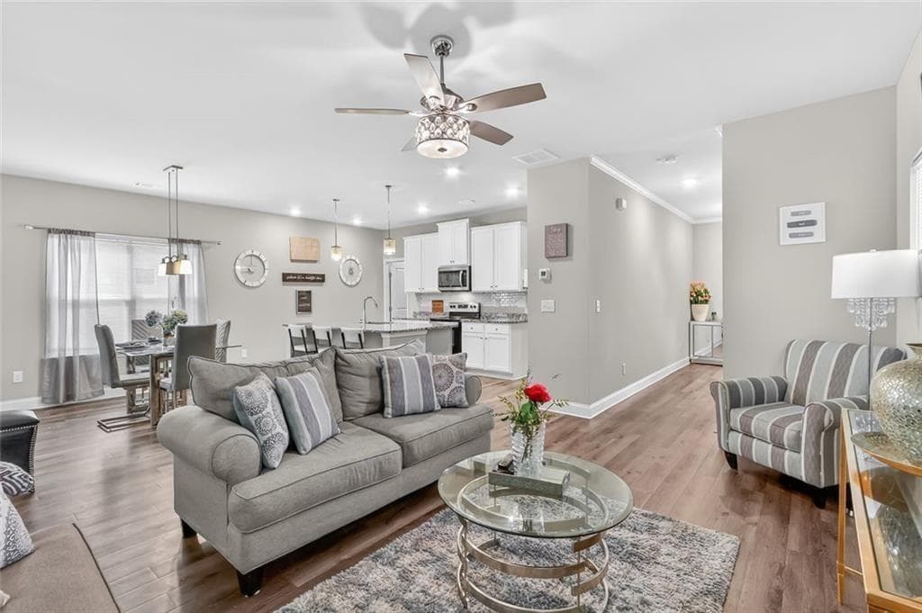 4 bedroom, 3 bathroom, 2,432 sq ft single family residence for sale at 3721 Salvia Drive, Buford, GA 30519