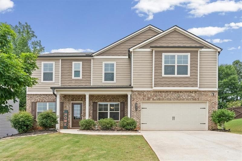 5 bedroom, 3 bathroom, 3,586 sq ft single family residence for sale at 6830 Lancaster Crossing, Flowery Branch, GA 30542 — photo 1 of 50