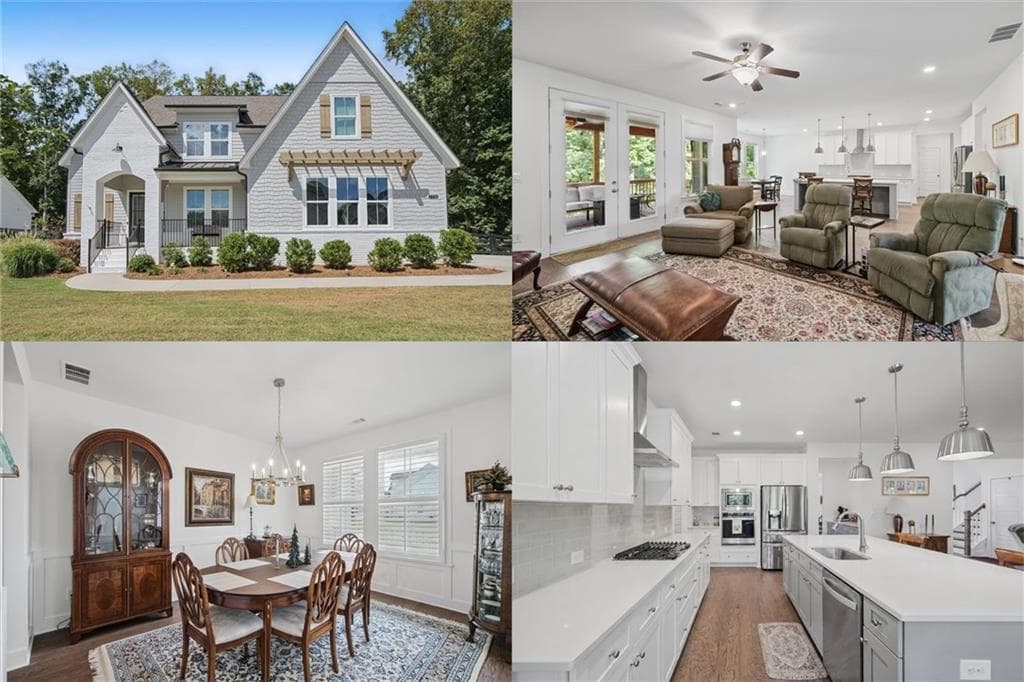 5 bedroom, 5 bathroom, 3,659 sq ft single family residence under contract at 7710 Fireside Farm Drive, Dawsonville, GA 30534