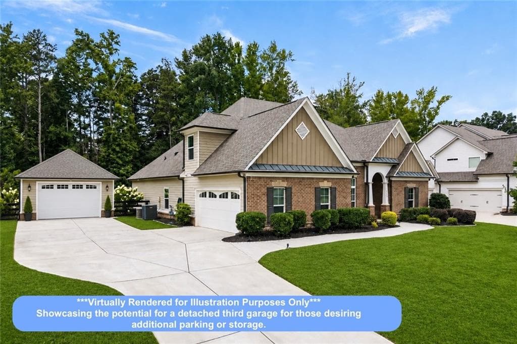 4 bedroom, 4 bathroom, 3,121 sq ft single family residence for sale at 6130 Bentley Commons Drive, Cumming, GA 30040 — photo 5