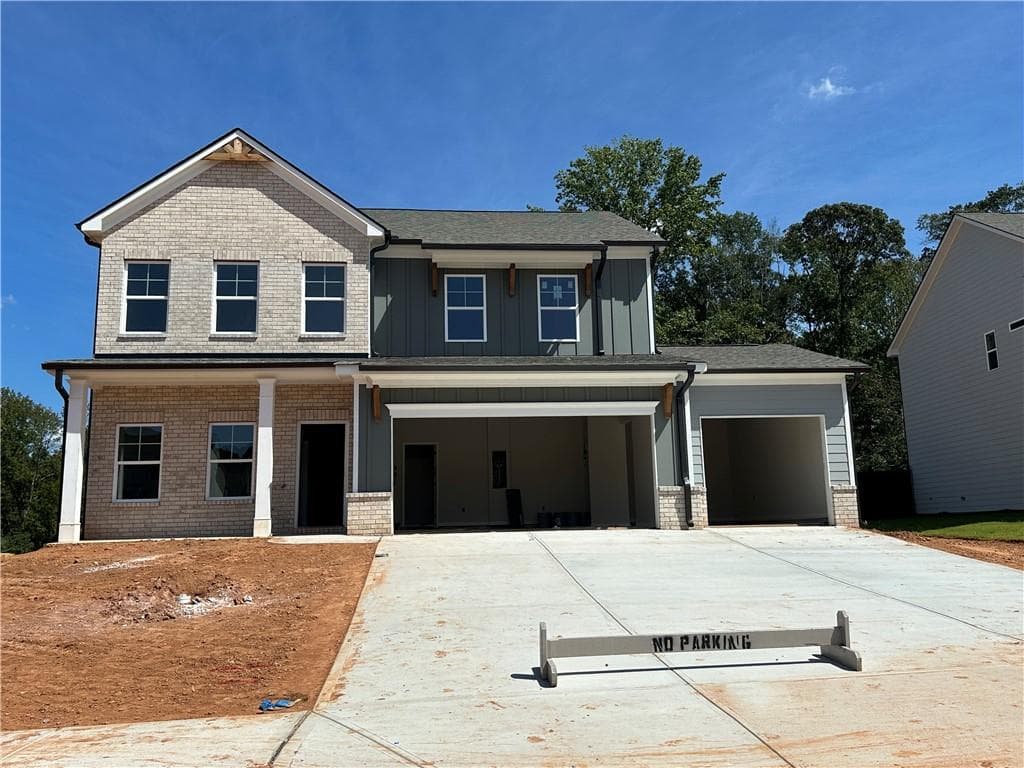 4 bedroom, 3 bathroom, 2,222 sq ft single family residence for sale at 646 Winding Rose Drive, Hoschton, GA 30548