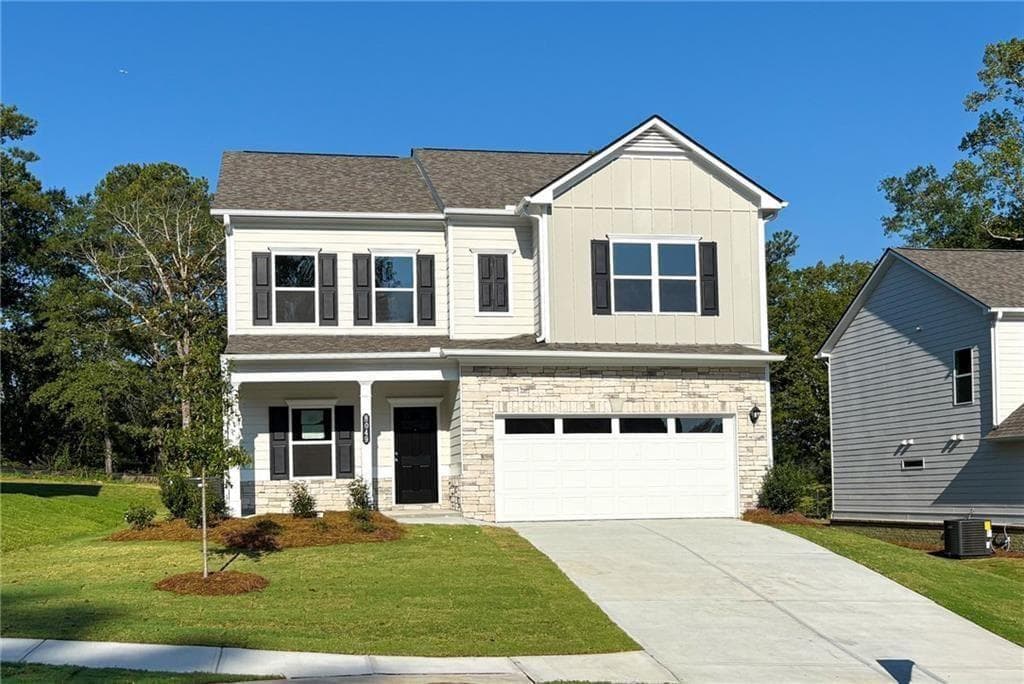 4 bedroom, 3 bathroom, 2,053 sq ft single family residence under contract at 8049 Haven Springs Trace, Douglasville, GA 30134