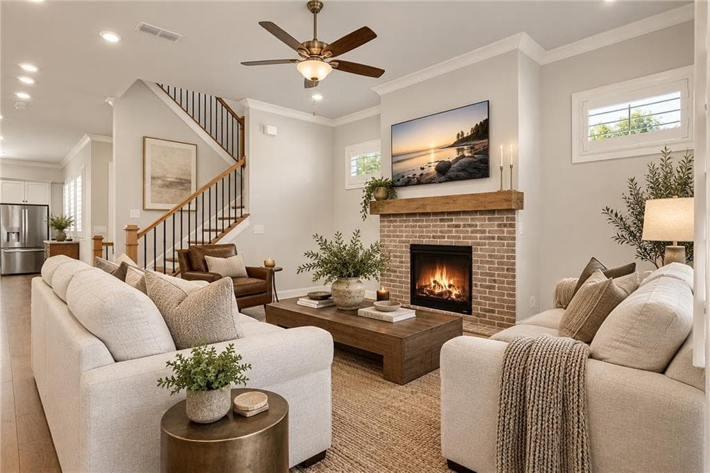 4 bedroom, 4 bathroom, 3,116 sq ft single family residence for sale at 5242 Lower Creek Street, Peachtree Corners, GA 30092 — photo 3