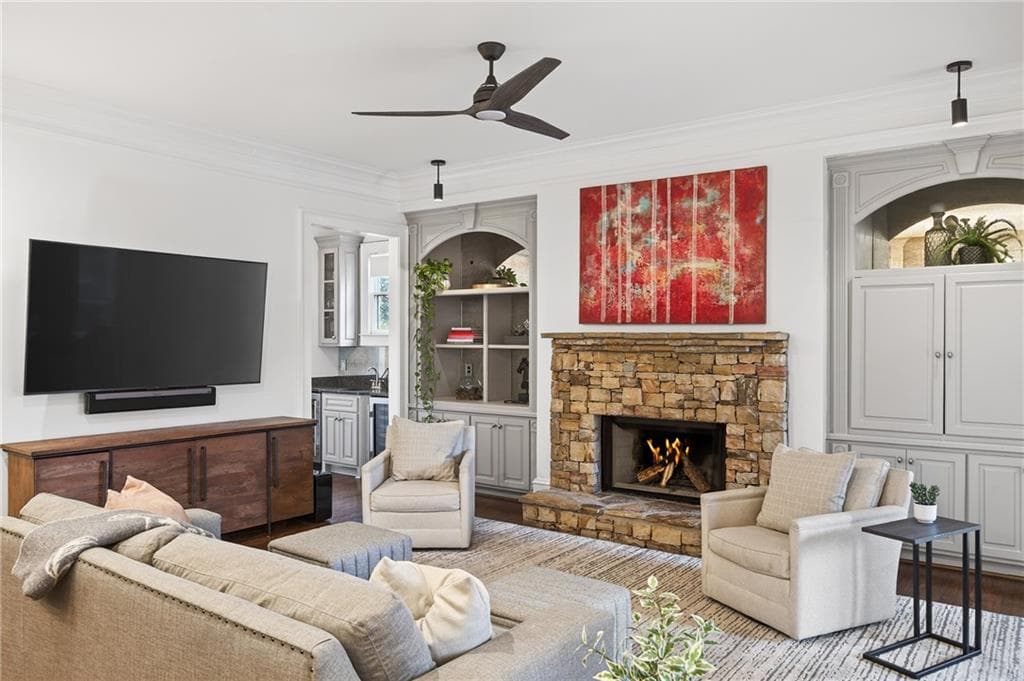 6 bedroom, 6 bathroom, 5,391 sq ft single family residence for sale at 75 26th Street, Atlanta, GA 30309 — photo 8