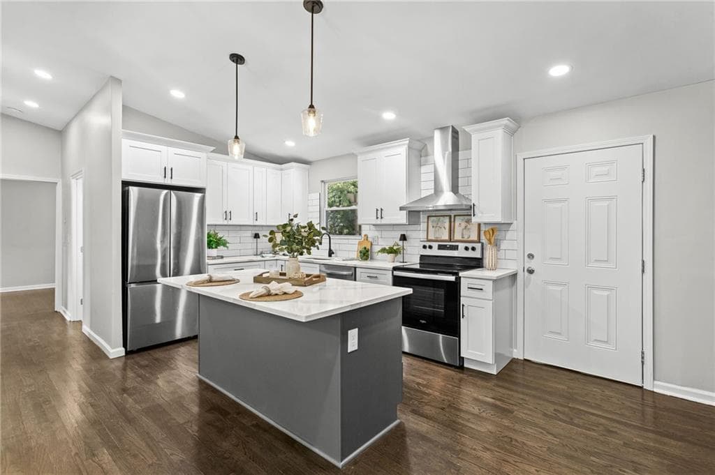 4 bedroom, 2 bathroom, 1,150 sq ft single family residence for sale at 2406 Woodland Drive, Kennesaw, GA 30152 — photo 9