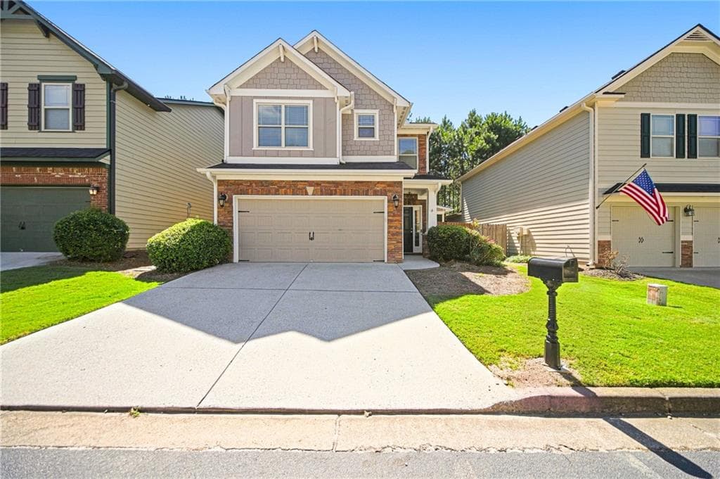3 bedroom, 3 bathroom, 1,946 sq ft single family residence for sale at 338 Alcovy Way, Woodstock, GA 30188 — photo 1 of 26