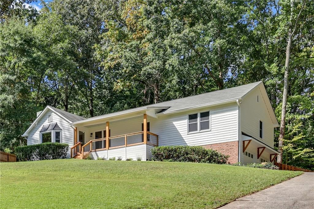 3 bedroom, 2 bathroom, 1,802 sq ft single family residence for sale at 3257 Hembree Court, Marietta, GA 30062