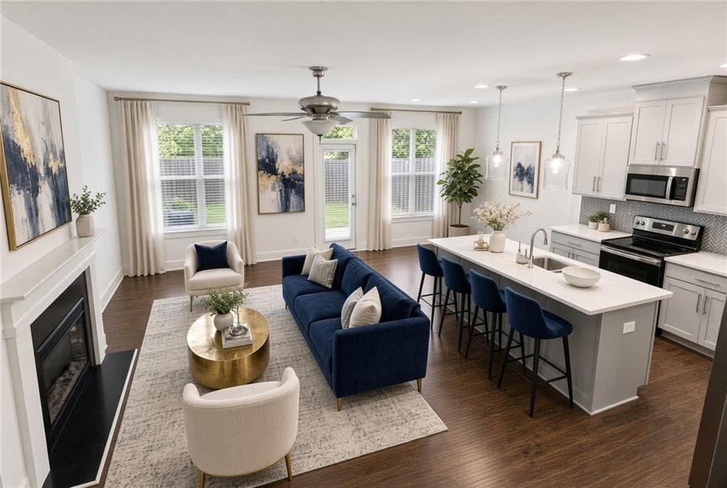 3 bedroom, 3 bathroom, 1,742 sq ft townhouse for rent at 5348 Brooklands Drive, Lithonia, GA 30058 for $2,250 a month — photo 6