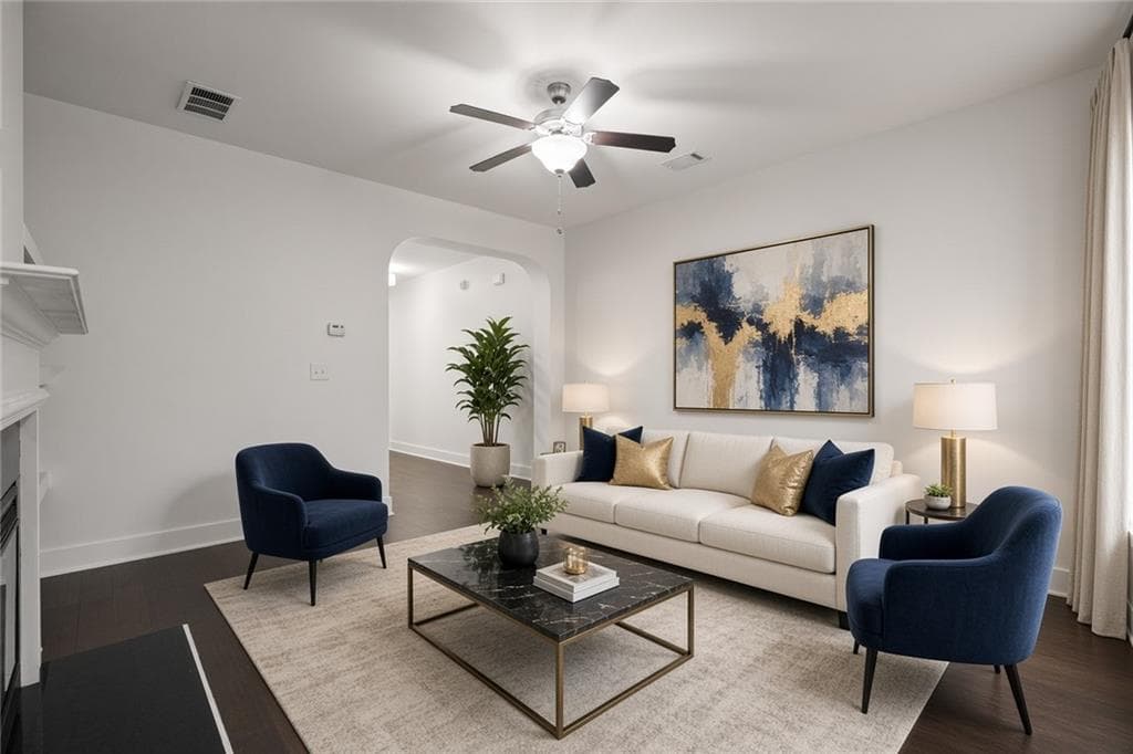 3 bedroom, 3 bathroom, 1,539 sq ft townhouse for rent at 1908 Plainsboro Drive, Lithonia, GA 30058 for $2,050 a month — photo 4