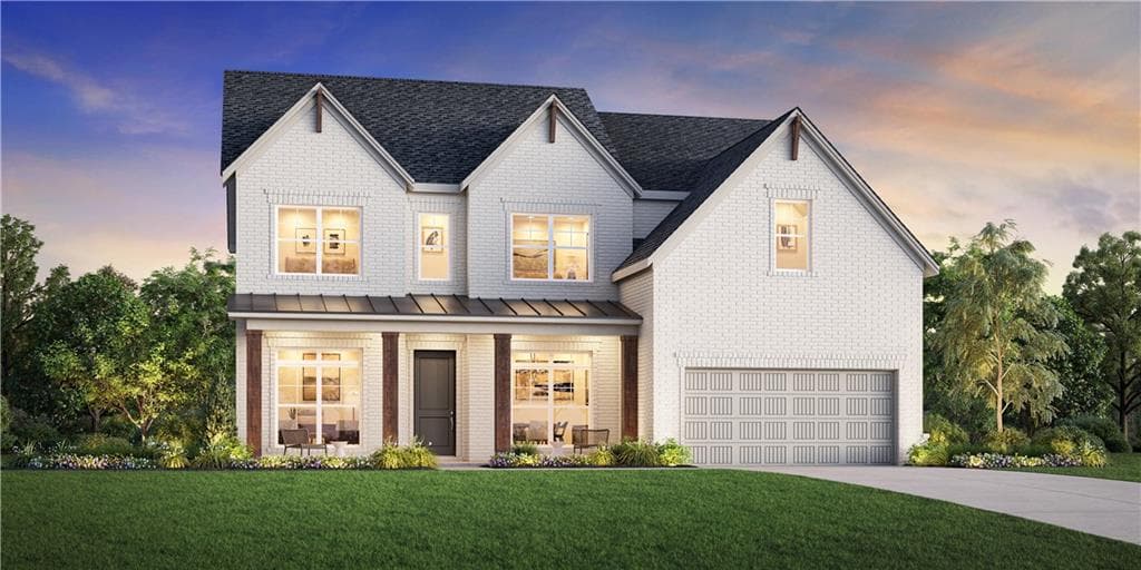 5 bedroom, 6 bathroom, 3,545 sq ft single family residence under contract at 6110 Clydesdale Court, Cumming, GA 30040