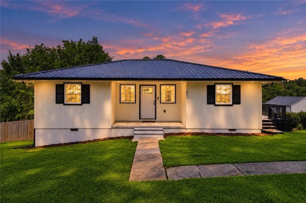 3 bedroom, 1 bathroom, 1,014 sq ft single family residence for sale at 185 Northridge Road, Ball Ground, GA 30107 — photo 4