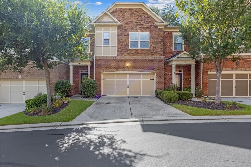 3 bedroom, 4 bathroom, 2,518 sq ft townhouse for sale at 143 Barkley Lane, Sandy Springs, GA 30328 — photo 1 of 62