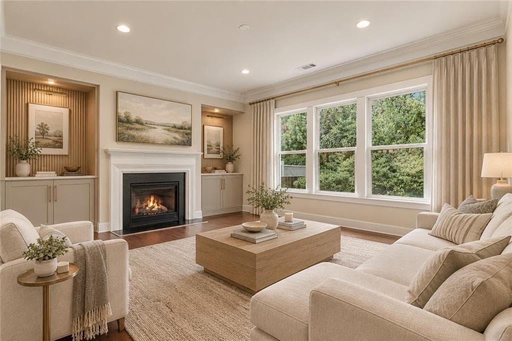 3 bedroom, 4 bathroom, 2,518 sq ft townhouse for sale at 143 Barkley Lane, Sandy Springs, GA 30328 — photo 7