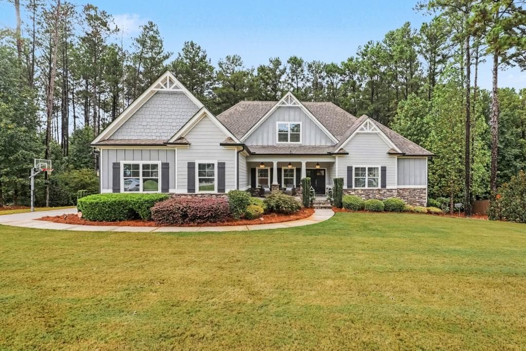 6 bedroom, 5 bathroom, 5,819 sq ft single family residence for sale at 22 VINERY Court, Sharpsburg, GA 30277