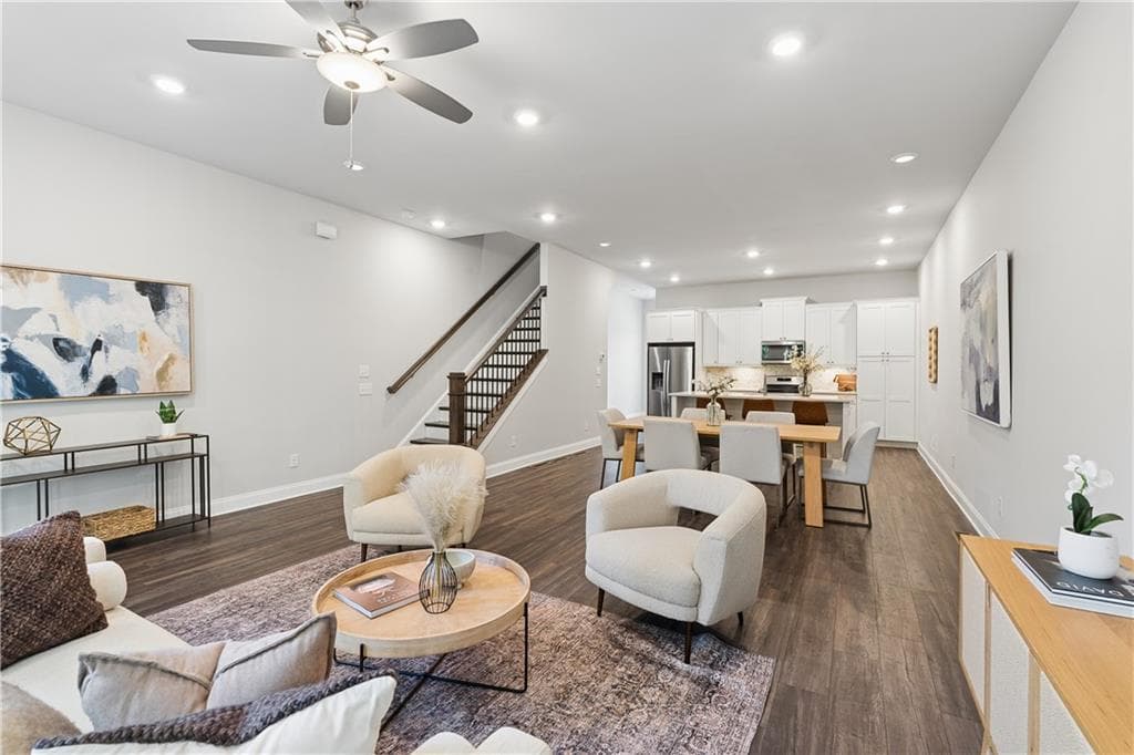 3 bedroom, 4 bathroom, 2,142 sq ft townhouse for sale at 857 Constellation Drive, Decatur, GA 30033