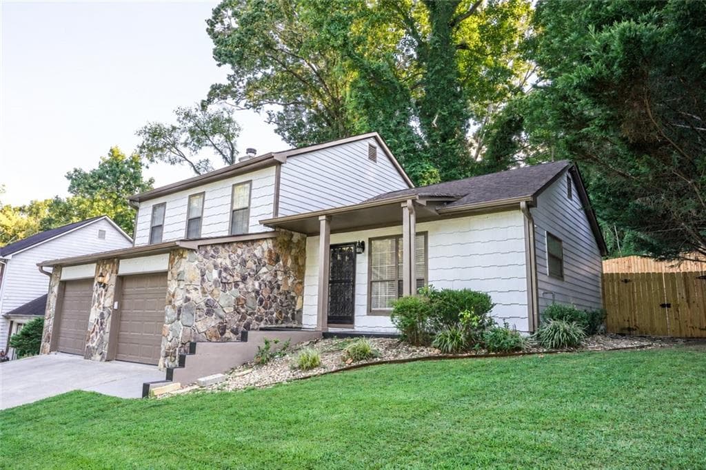 3 bedroom, 2 bathroom, 1,632 sq ft home for sale at 4847 Brasac Drive, Stone Mountain, GA