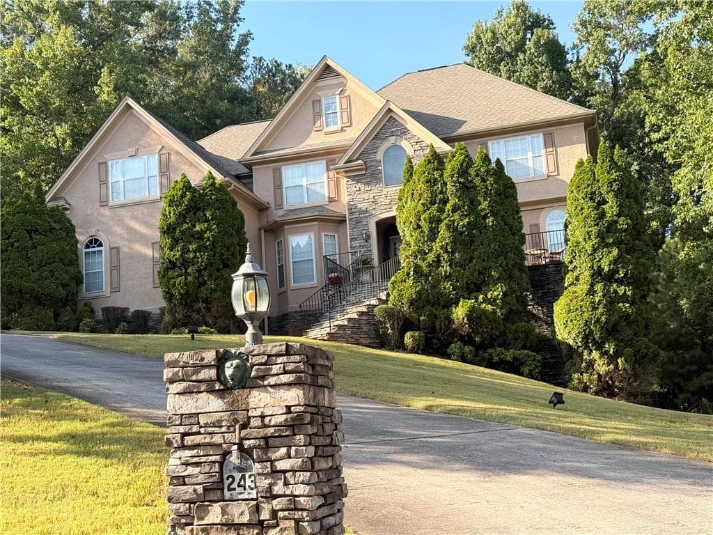 7 bedroom, 6 bathroom, 7,200 sq ft single family residence for sale at 243 Smokerise Trace, Peachtree City, GA 30269
