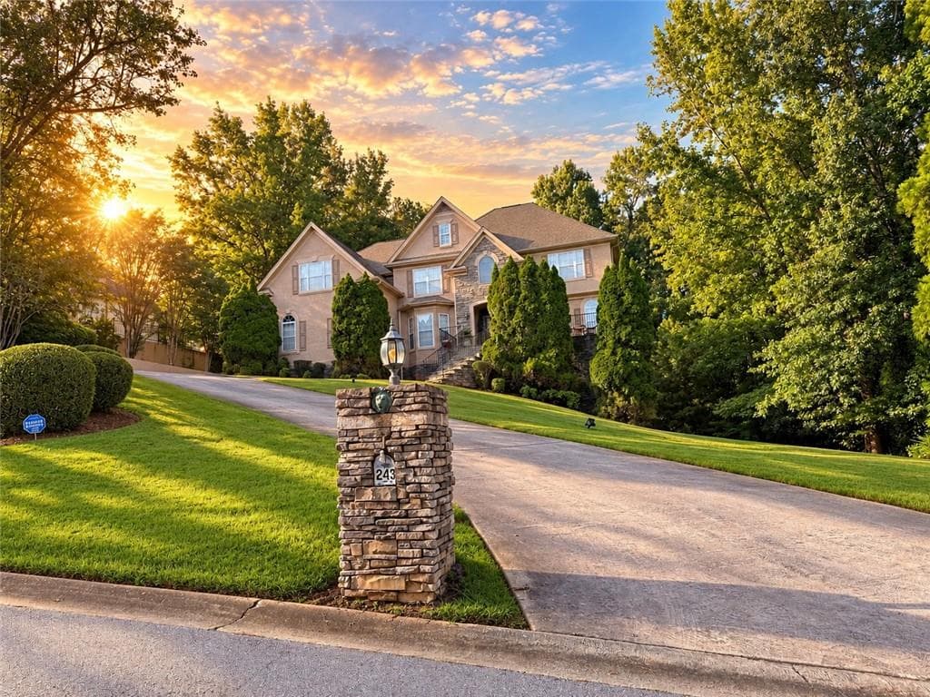 7 bedroom, 6 bathroom, 7,200 sq ft single family residence for sale at 243 Smokerise Trace, Peachtree City, GA 30269 — photo 2