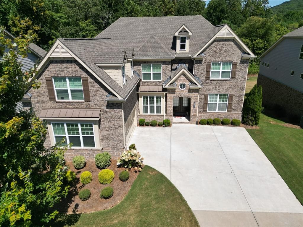 6 bedroom, 6 bathroom, 6,582 sq ft single family residence for sale at 2445 Crimson Downs Drive, Cumming, GA 30040