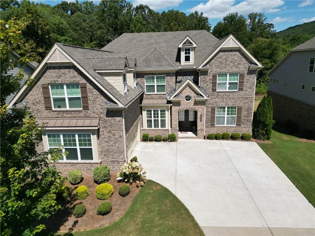 6 bedroom, 6 bathroom, 6,582 sq ft single family residence for sale at 2445 Crimson Downs Drive, Cumming, GA 30040 — photo 2