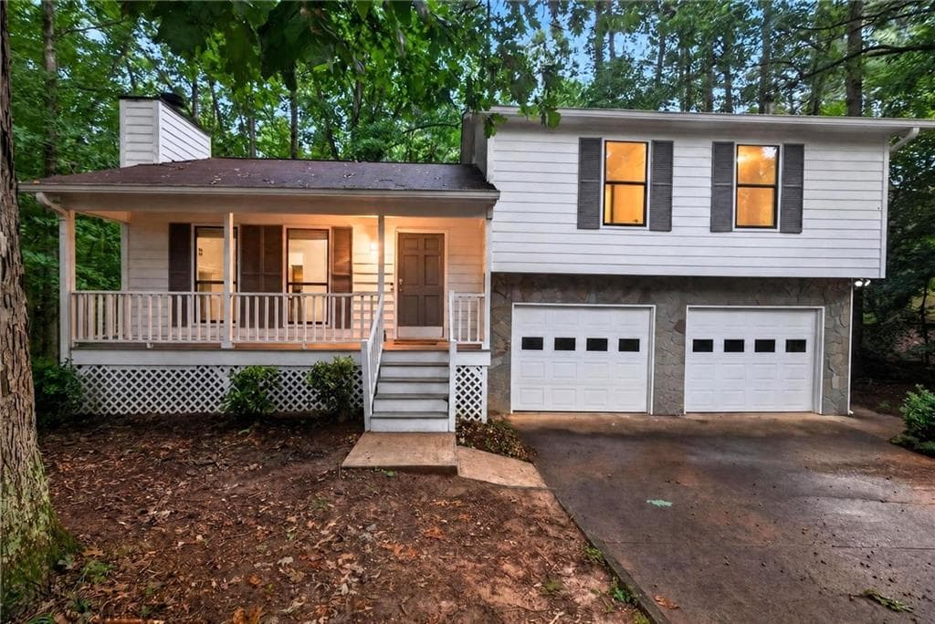 3 bedroom, 2 bathroom, 1,221 sq ft single family residence for sale at 4325 Woodland Drive, Dallas, GA 30132