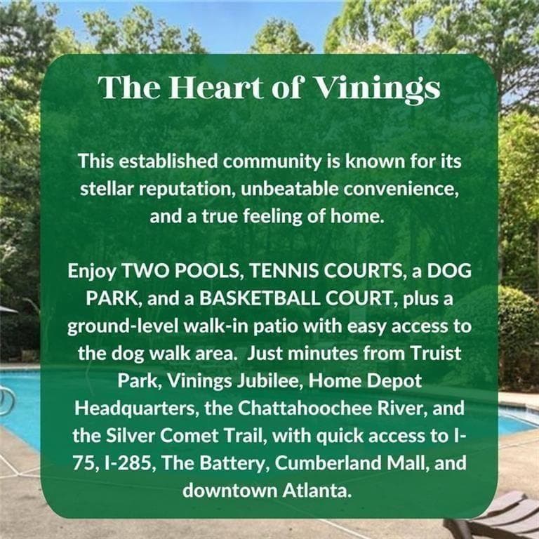 2 bedroom, 2 bathroom, 1,241 sq ft condominium for sale at 1307 Cumberland Court, Smyrna, GA 30080 — photo 3