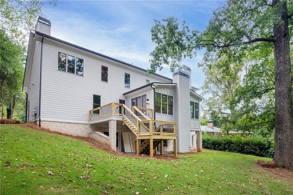 6 bedroom, 6 bathroom, 4,500 sq ft single family residence for sale at 1886 Timothy Drive, Atlanta, GA 30329 — photo 3