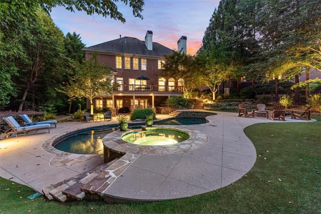5 bedroom, 6 bathroom, 7,185 sq ft single family residence for sale at 8615 Moor Park Run, Duluth, GA 30097