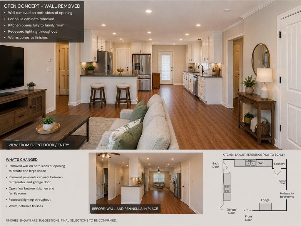 4 bedroom, 3 bathroom, 3,000 sq ft single family residence for sale at 3605 Riviera Drive, Cumming, GA 30041 — photo 6