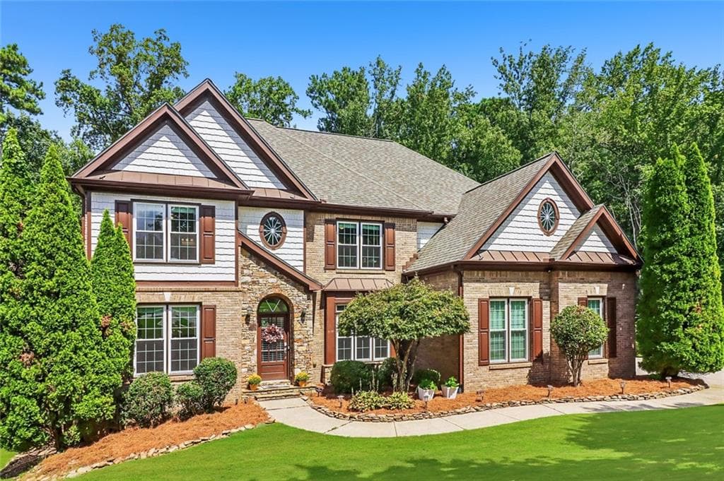 6 bedroom, 6 bathroom, 5,576 sq ft single family residence for sale at 2664 Black Fox Way, Buford, GA 30519 — photo 2
