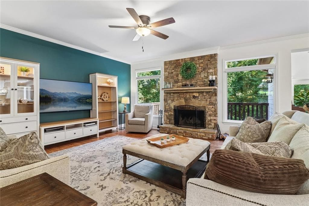 6 bedroom, 6 bathroom, 5,576 sq ft single family residence for sale at 2664 Black Fox Way, Buford, GA 30519 — photo 6