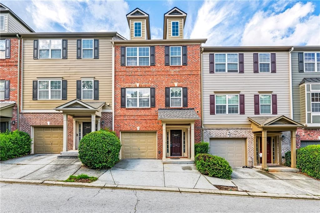 3 bedroom, 4 bathroom, 1,796 sq ft townhouse for sale at 3647 Utoy Drive, South Fulton, GA 30331
