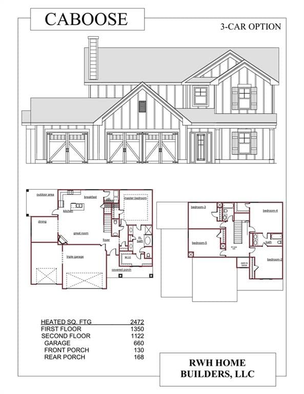 5 bedroom, 4 bathroom, 2,472 sq ft single family residence for sale at 126 Holders Siding Road, Jefferson, GA 30549 — photo 2