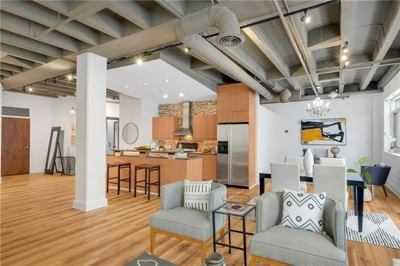 1 bedroom, 1 bathroom, 1,175 sq ft condominium for rent at 805 Peachtree Street 306, Atlanta, GA 30308 for $2,200 a month — photo 3