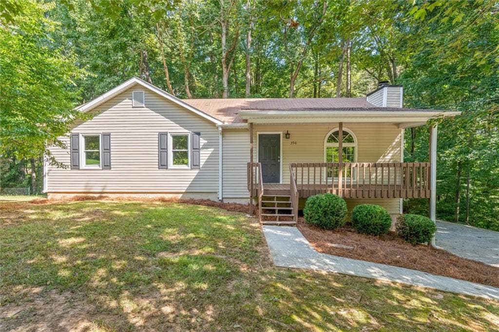3 bedroom, 2 bathroom, 1,172 sq ft single family residence for sale at 356 Waterway Trail, Powder Springs, GA 30127
