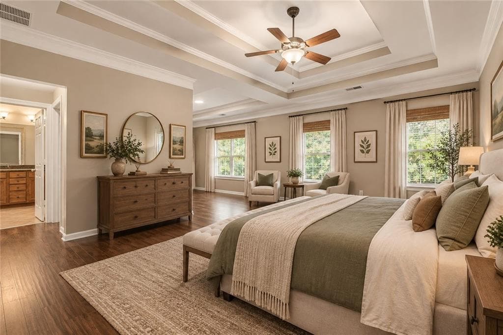 3 bedroom, 4 bathroom, 2,672 sq ft townhouse for sale at 3433 Kiveton Drive, Peachtree Corners, GA 30092 — photo 4