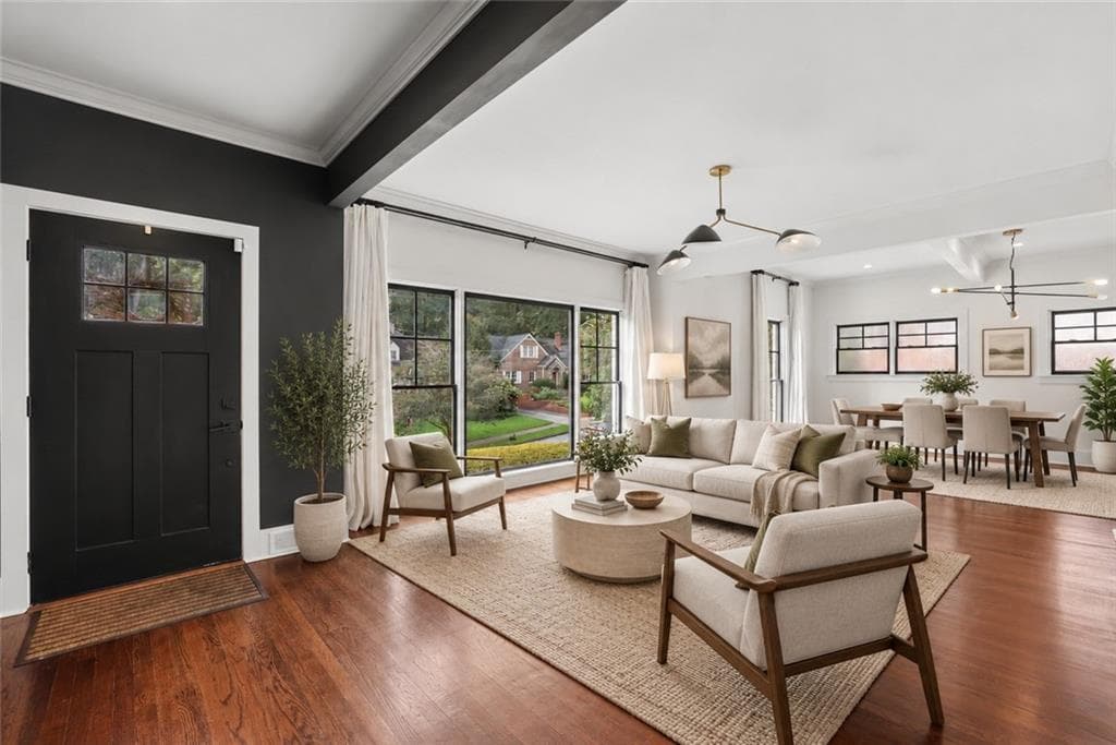 4 bedroom, 3 bathroom, 2,756 sq ft single family residence for rent at 1320 Pasadena Avenue, Atlanta, GA 30306 for $7,000 a month — photo 6