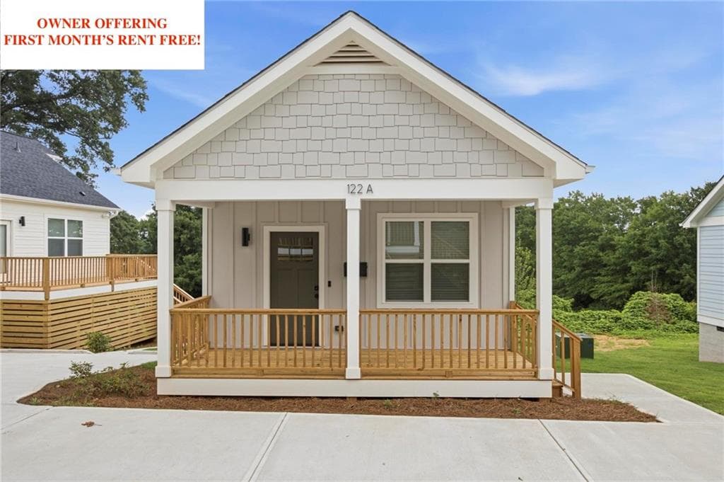 1 bedroom, 1 bathroom, 530 sq ft single family residence for rent at 122 Hilltop Drive A, Atlanta, GA 30315 for $1,800 a month — photo 1 of 19