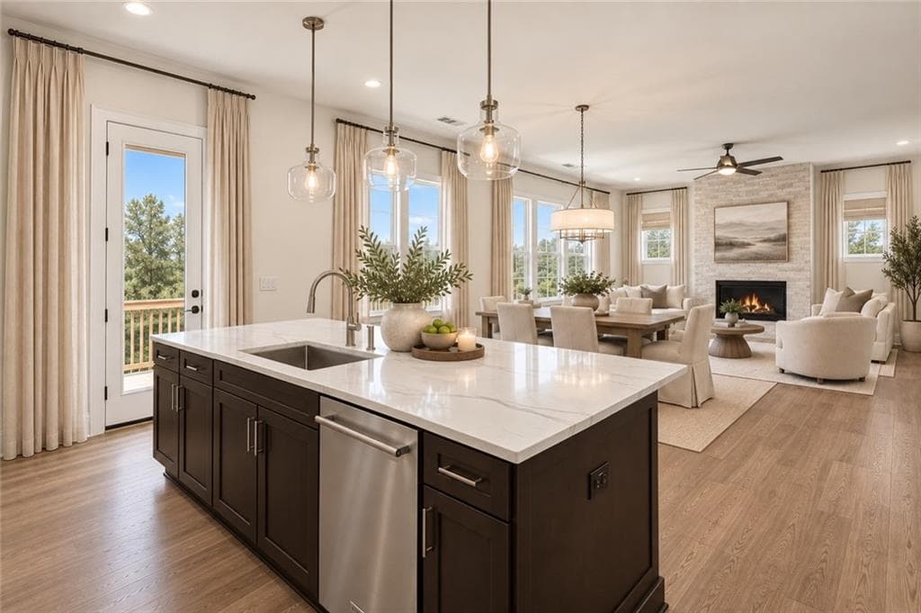 5 bedroom, 4 bathroom, 3,211 sq ft single family residence under contract at 3021 Sunset Pass, Canton, GA 30114 — photo 3