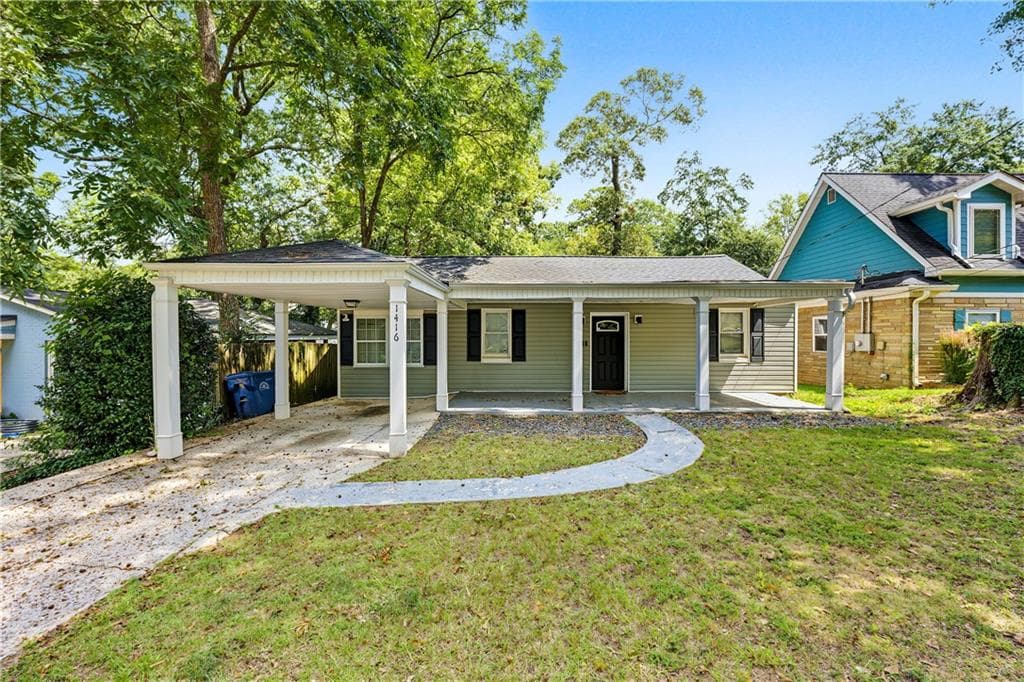 3 bedroom, 2 bathroom, 1,402 sq ft single family residence for rent at 1416 Graymont Drive, Atlanta, GA 30310 for $2,100 a month — photo 1 of 15