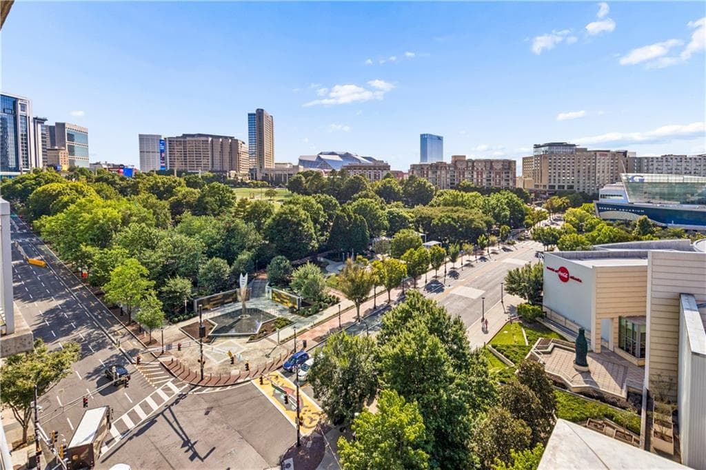 1 bedroom, 1 bathroom, 864 sq ft condominium for rent at 285 Centennial Olympic Park Drive 803, Atlanta, GA 30313 for $2,150 a month — photo 1 of 40