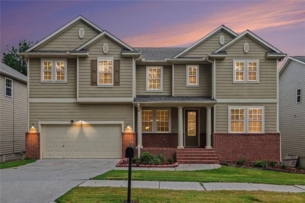 6 bedroom, 4 bathroom, 3,971 sq ft single family residence for sale at 6195 Park Leaf Walk, Buford, GA 30518 — photo 1 of 32