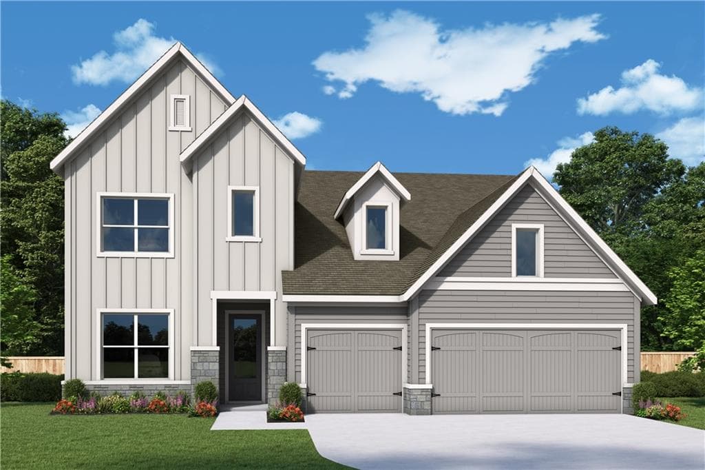 4 bedroom, 4 bathroom, 4,043 sq ft single family residence for sale at 2356 Ellis Mountain Drive, Marietta, GA 30064