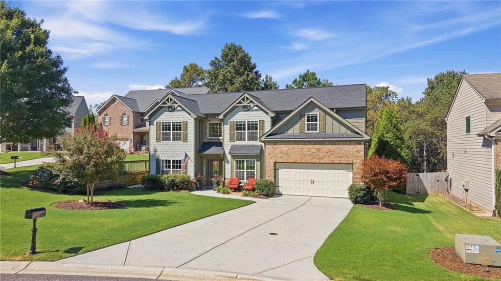 5 bedroom, 3 bathroom, 2,797 sq ft single family residence for sale at 3840 Falling Leaf Lane, Cumming, GA 30041