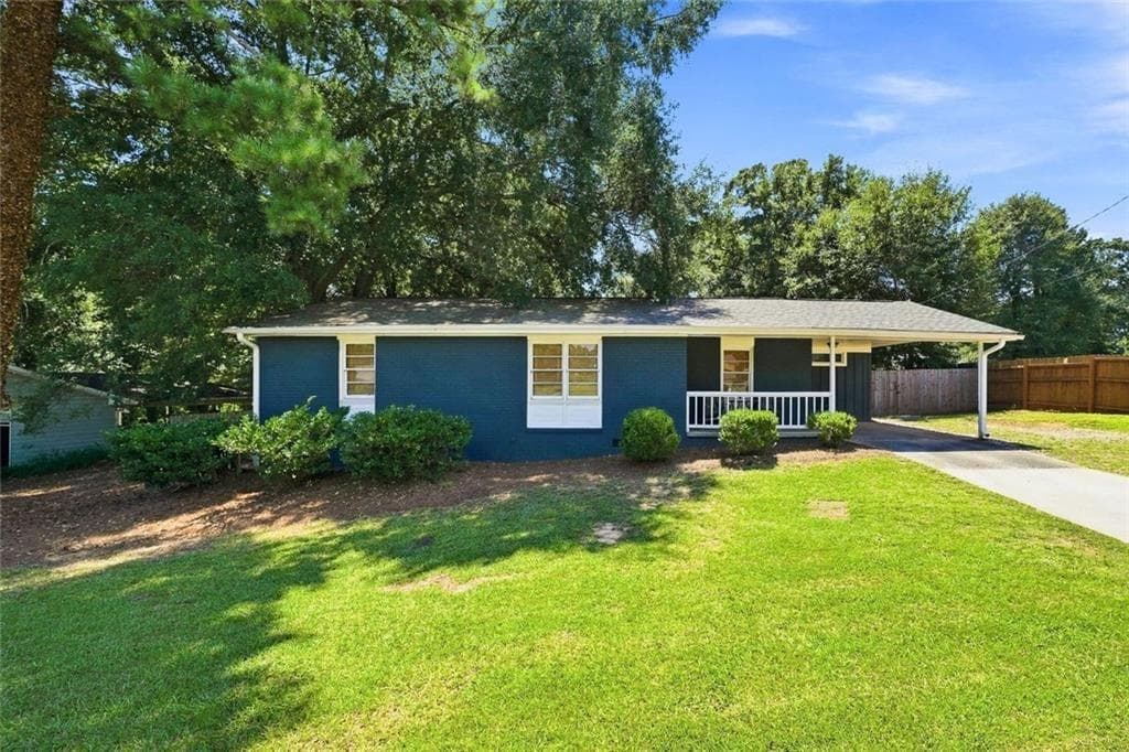 3 bedroom, 2 bathroom, 1,078 sq ft single family residence for sale at 239 Hurt Road, Smyrna, GA 30082