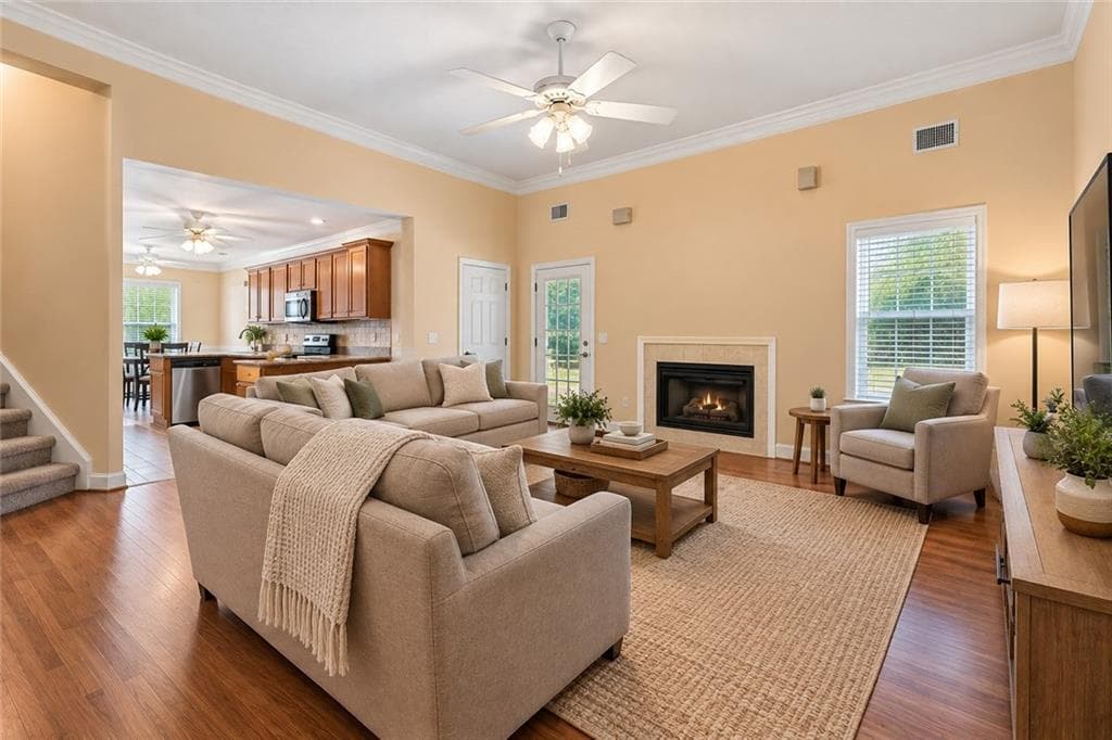 5 bedroom, 3 bathroom, 2,419 sq ft single family residence for sale at 740 Pebble Boulevard, Covington, GA 30016 — photo 2