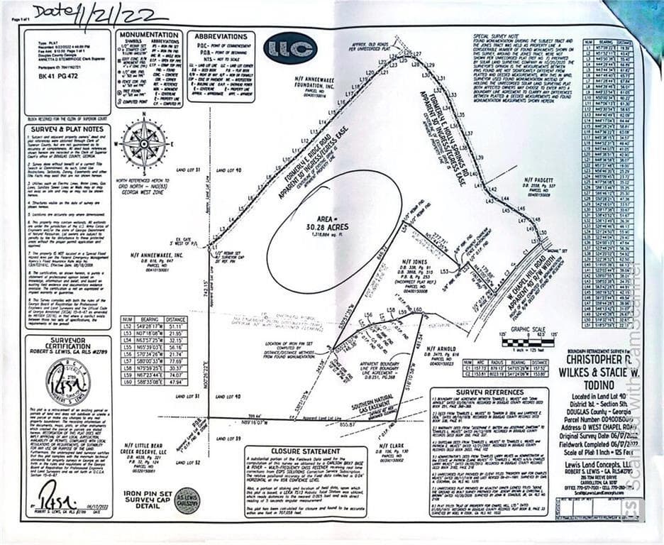unimproved land for sale at 0 W Chapel Hill Rd, Douglasville, GA 30135